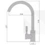Premium Undermount Stainless Steel Kitchen Sink | Reversible 1.5 Bowl | Single Lever Kitchen Tap Pack and Pipework