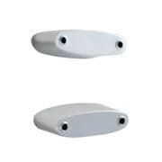 Quartz Digital Pair of Wall Spacers 223215 - Chrome