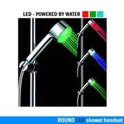 Round LED Chrome Handset 70mm