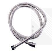 Stainless Steel Chrome Shower Hose | 1.5m Universal Flexible Pipe 8mm Bore 1500mm | ECOSPA