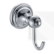 Stylish Brand New Robe/Towel Hook Wall Mounted Bathroom Accessory Chrome