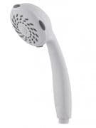 Synergy Single Mode Rub Clean White Shower Handset