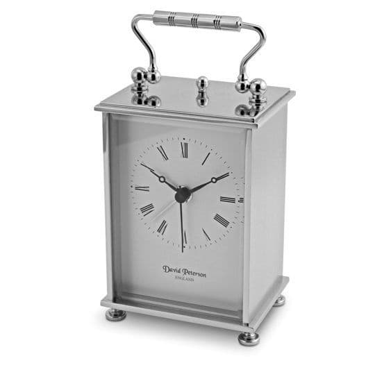 Quartz Carriage Chrome Alarm Clock Q/177/S/A Alarm