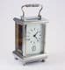 Refurbished David Peterson Chrome DP/BT/S Solid Brass 8 Day Carriage Clock (Ref 32)
