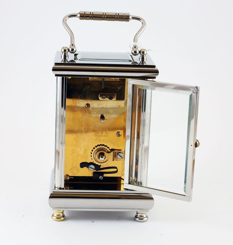 Refurbished David Peterson Chrome DP/BT/S Solid Brass 8 Day