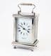 Refurbished David Peterson Chrome DP/BT/S Solid Brass 8 Day Carriage Clock (Ref 43)