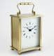 Refurbished David Peterson FB/BS/1 Solid Brass Quartz Carriage Clock (Ref 10)