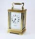 Refurbished Grande T&B Canelli Solid Brass 8 Day Carriage Clock (Ref 51)