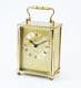 Refurbished Weiss FB/BS/8 Solid Brass Quartz Carriage Clock (Ref 18)