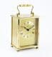Refurbished Weiss FB/BS/8 Solid Brass Quartz Carriage Clock (Ref 18)