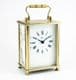 Refurbished Weiss model FB/BMS/1 Solid Brass Quartz Carriage Clock (Ref 11)