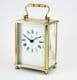 Refurbished Weiss model FB/BMS/1 Solid Brass Quartz Carriage Clock (Ref 11)