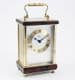 Refurbished Weiss Solid Brass & Wood Quartz BTC/W/11 Carriage Clock (Ref 1)