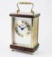 Refurbished Weiss Solid Brass & Wood Quartz BTC/W/11 Carriage Clock (Ref 1)