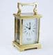 Refurbished Woodford DP/AG Solid Brass 8 Day Carriage Clock (Ref 31)