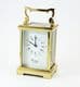 Refurbished Woodford DP/AG Solid Brass 8 Day Carriage Clock (Ref 31)