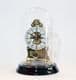 SKC25 Small Mantel Clock in Glass Dome