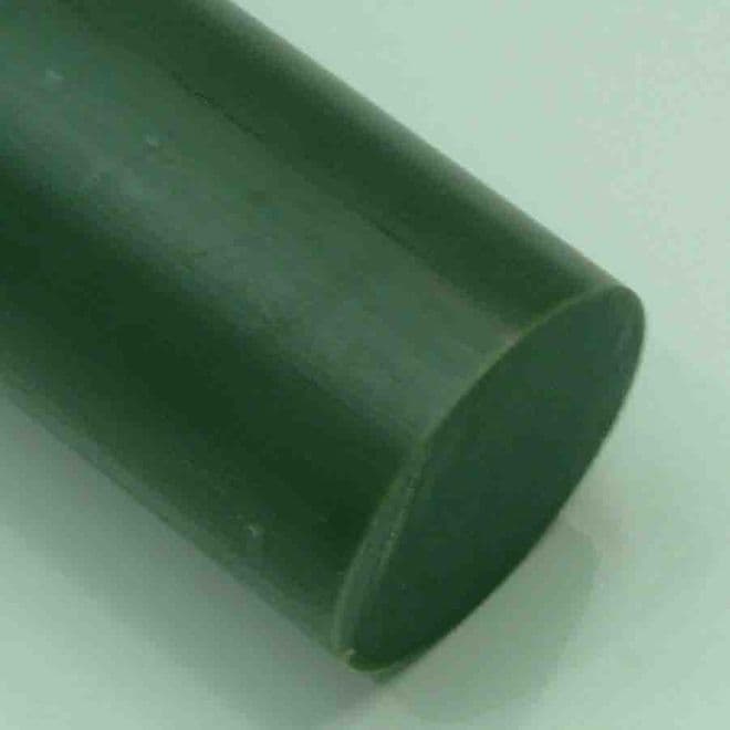 100 mm Oil Filled Nylon Rod (Ertalon LFX) x 1 metre
