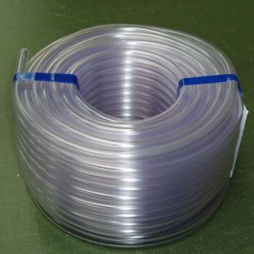 3mm ID 6mm OD Clear PVC Hose (per metre price)