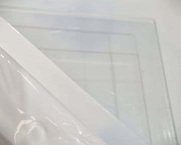 Clear Acrylic sheet  200 x 300 mm or 300 x 400 mm