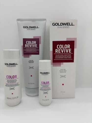 Goldwell Color Revive Cool Red shampoo & Conditioner 200ml
