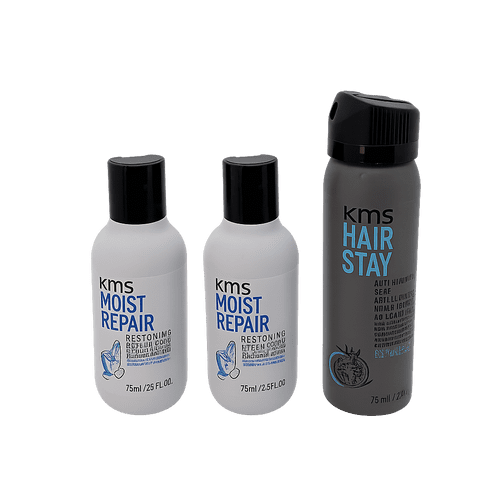 Moist repair travel set
