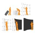 5 × 3 Curved Pop-Up Display with Printed Graphics - SAVE 10% TODAY ON CHECKOUT