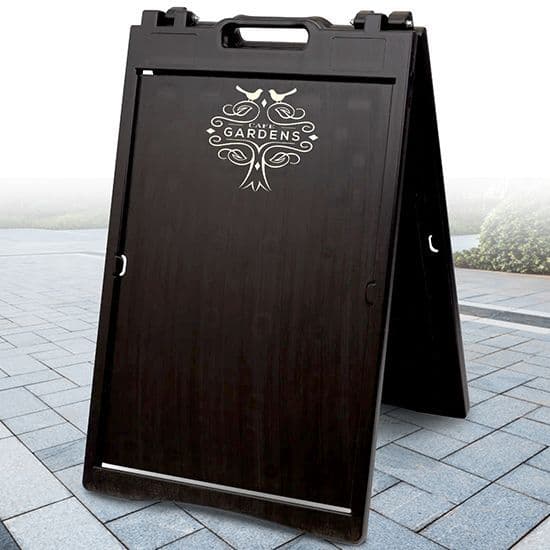 Water Fillable A Frame Pavement Sign