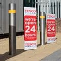 Bollard Advertising Covers (printed)