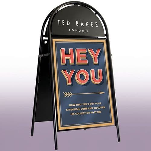 Booster A-Board, Round Top