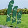Feather Flying Banners
