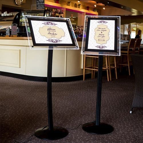 Hi-Light - Menu Stand - LED Lit