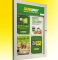 Slimlok LED Lit Menu Case - Standard Range