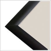 Black (RAL 9005) snapframe