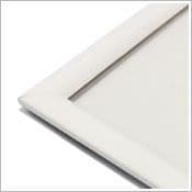 White (RAL 9003) snapframe