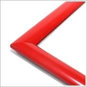 Traffic Red (RAL 3020) snapframe