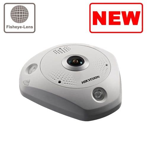 12MP DS-2CD63C5G0-IVS IP Network 1.29mm Fixed Lens 360° Fisheye Camera Hikvision (Offer)