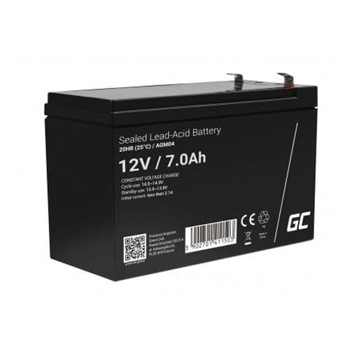 12V 7AH Lead Battery
