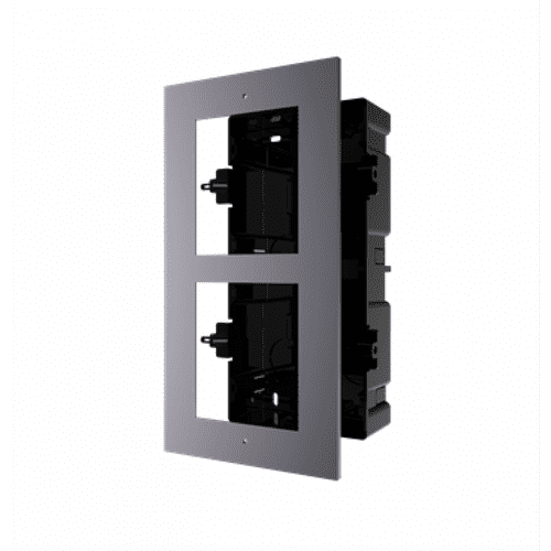2 Gang Flush Mounting Bracket for Modular Intercom DS-KD-ACF2