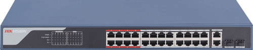 24-port DS-3E1326P-EI Hikvision 100Mbps smart managed PoE switch