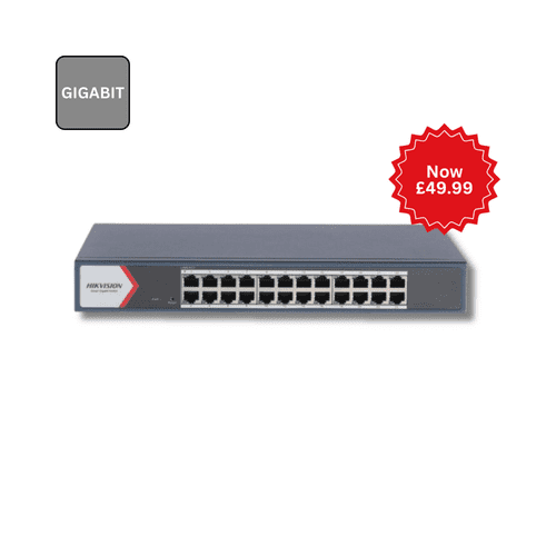 24 Port Hikvision DS-3E1524-EI(O-STD) Gigabit Smart Switch (Offer)