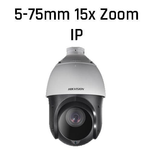 2MP 15x Zoom DS-2DE4215IW-DE(T5) 100 Metre IR Ultra-Low Light IP PTZ Camera