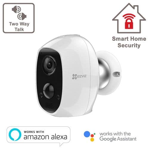 2MP C3A Wireless Battery Powered 1080p Indoor/Outdoor - Two Way Audio(Offer)