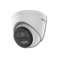 2MP Hikvision DS-2CE72DF3T-LXTS(2.8mm) Fixed Turret Camera Smart Dual-Light, Mic, Siren, 2-way Audio