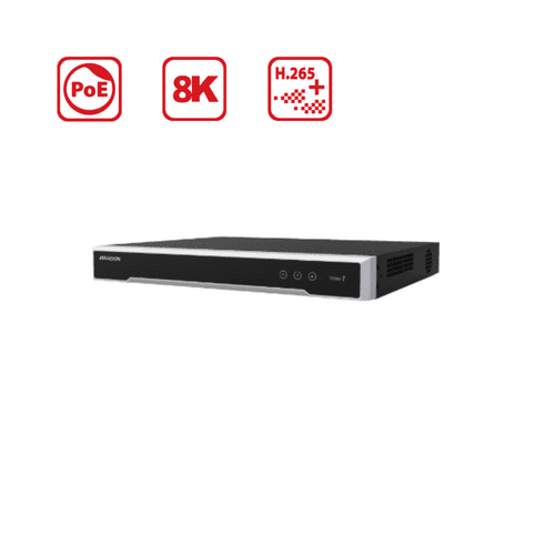 32MP Hikvision DS-7608NI-M2/8P M-Series 8K 8-Channel NVR 8-PoE Network Video Recorder