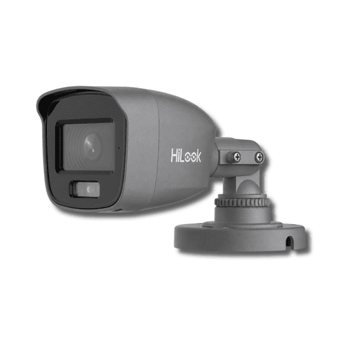 3K HiLook THC-B159-MS-Grey 5MP TVI ColorVu Mini Bullet with Audio 2.8mm