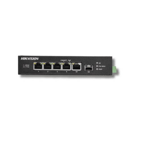 4-Port Hikvision DS-3T0306HP-E/HS 100M Unmanaged Hi-PoE Switch