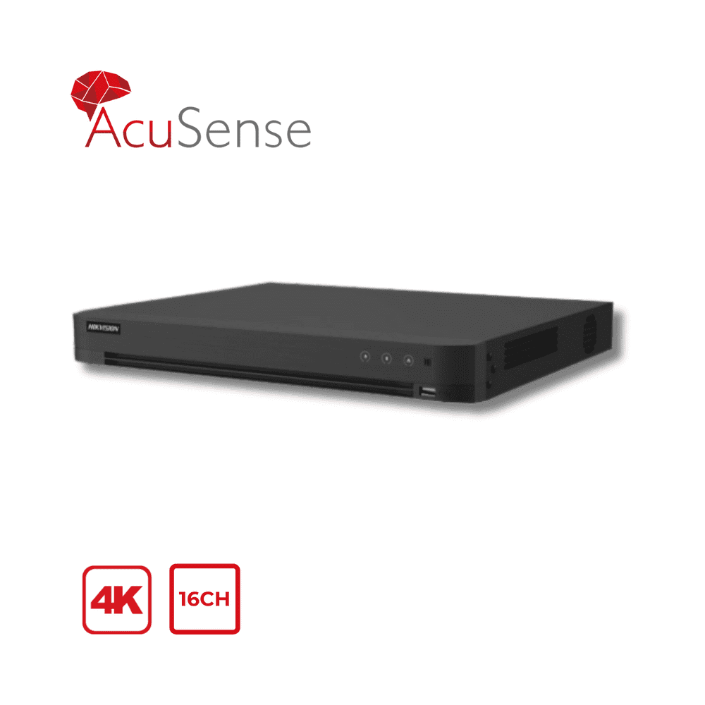 4K/8MP Hikvision iDS-7216HUHI-M2/XT/4A 16/4ALM Pro Series AcuSense