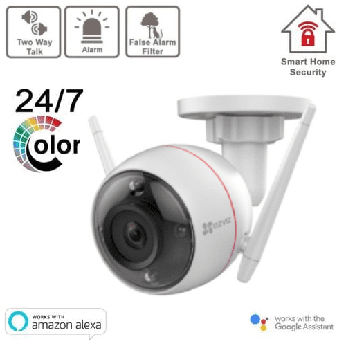 4MP C3W-CNV-PRO Full Colour Day & Two way Audio ¦ Strobe Light& Sound + False Alarm filtering