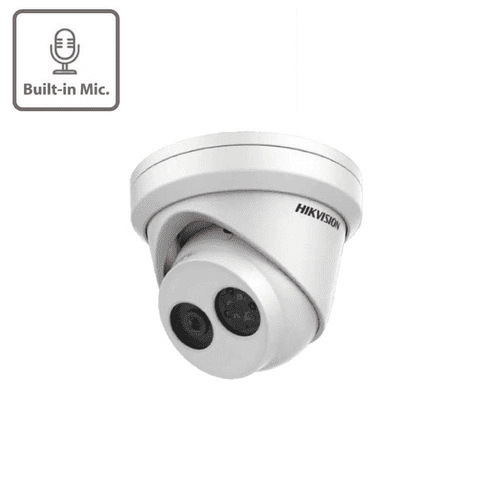 4MP DS-2CD2343G0-IU EasyIP 2.0 plus Microphone Fixed Turret (Offer)